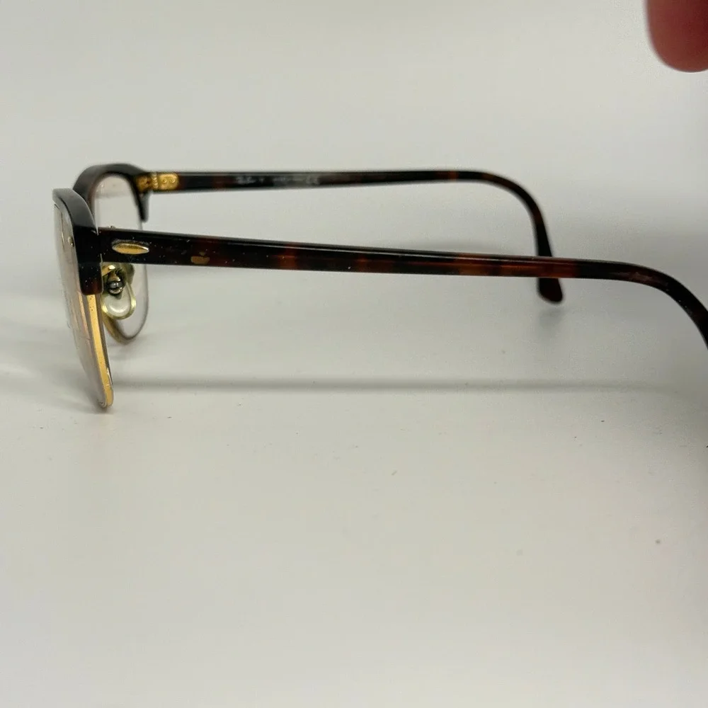 Ray-Ban RB 3016 Clubmaster W0366 Mock Tortoise Gold‎ Sunglasses 51-21 145 3N
